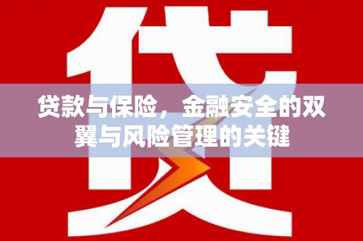 陕西贷款与保险，金融安全的双翼与风险管理的关键