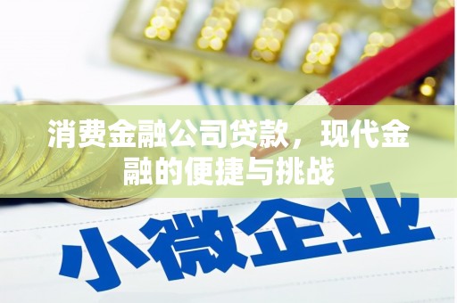 陕西消费金融公司贷款，现代金融的便捷与挑战