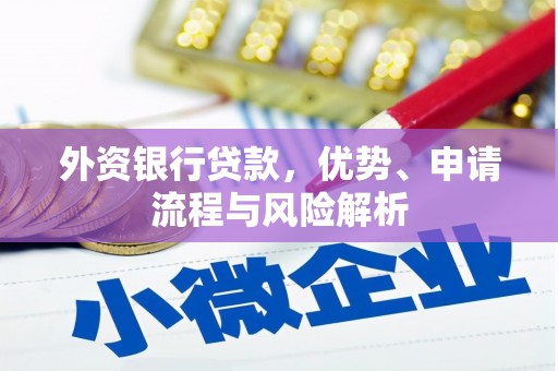陕西外资银行贷款，优势、申请流程与风险解析
