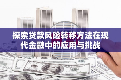 陕西探索贷款风险转移方法在现代金融中的应用与挑战