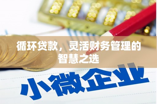 陕西循环贷款，灵活财务管理的智慧之选