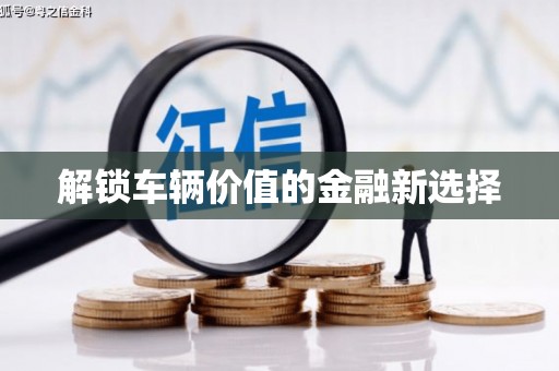 陕西解锁车辆价值的金融新选择