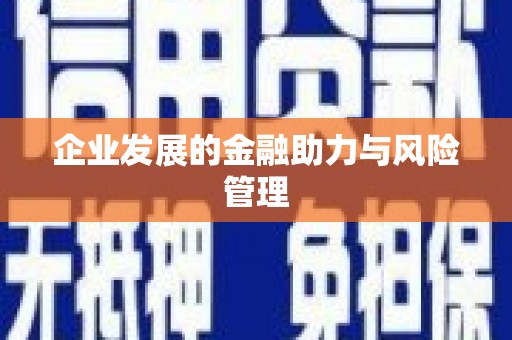 陕西企业发展的金融助力与风险管理