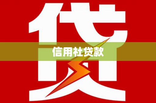 陕西信用社贷款