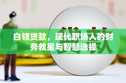陕西白领贷款，现代职场人的财务救星与智慧选择