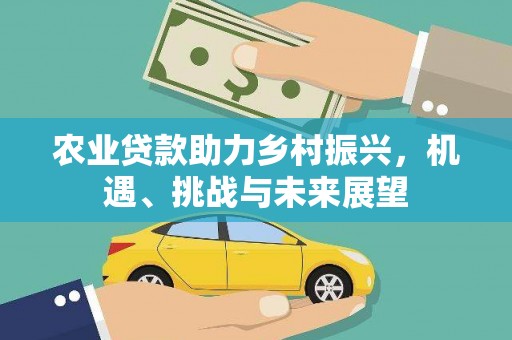 陕西农业贷款助力乡村振兴，机遇、挑战与未来展望