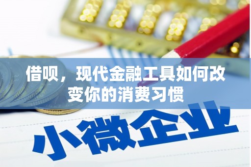 陕西借呗，现代金融工具如何改变你的消费习惯