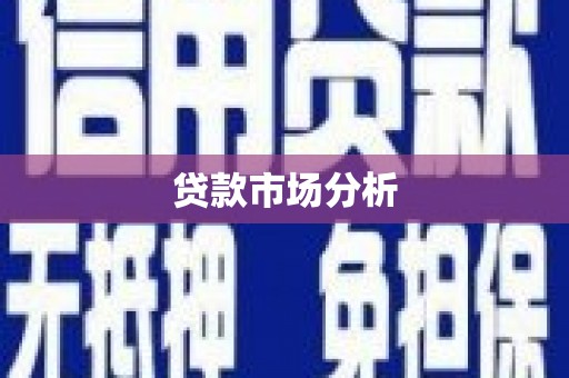 陕西贷款市场分析