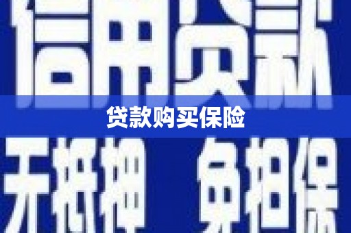 陕西贷款购买保险