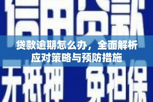 陕西贷款逾期怎么办，全面解析应对策略与预防措施