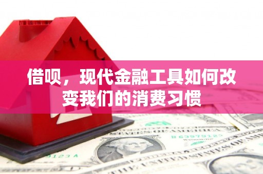 陕西借呗，现代金融工具如何改变我们的消费习惯