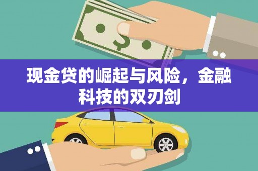 陕西现金贷的崛起与风险，金融科技的双刃剑