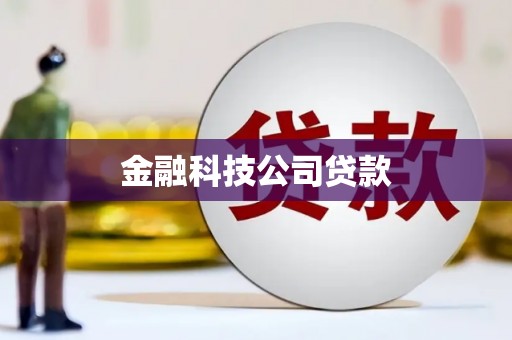陕西金融科技公司贷款