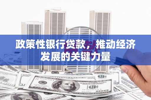 陕西政策性银行贷款，推动经济发展的关键力量
