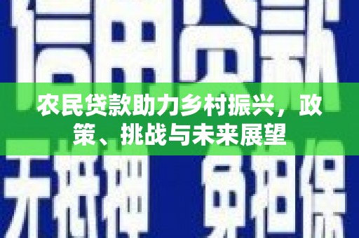陕西农民贷款助力乡村振兴，政策、挑战与未来展望