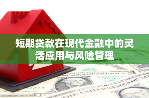 陕西短期贷款在现代金融中的灵活应用与风险管理