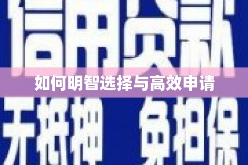陕西如何明智选择与高效申请