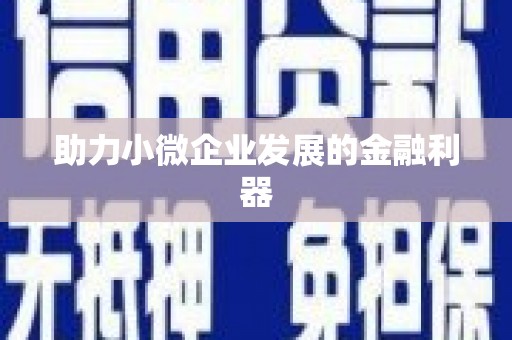 陕西助力小微企业发展的金融利器
