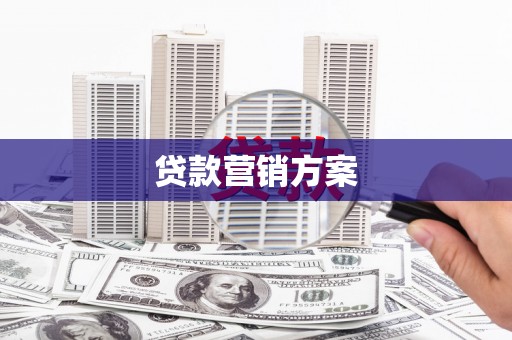 陕西贷款营销方案